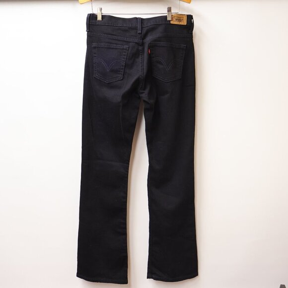 Levis 515 Womens Bootcut Black Denim Jeans Size 8M Made In Colombia - Picture 11 of 15